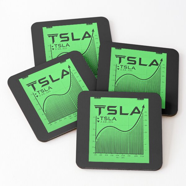 Item preview, Tesla stock price designed and sold by TEEJAMBOREE.