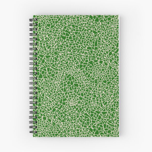 Item preview, Ceramic Crackle Glaze Abstract Textured Line Art Cream White on Emerald Green designed and sold by GenAumonier.