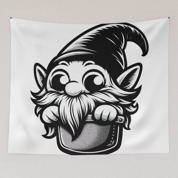Item preview, Cute of Pocket Mischief: Playful Gnomes and Trolls designed and sold by Canaba.