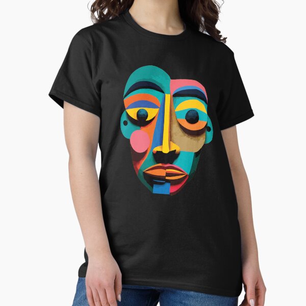 Item preview, Cubism style face designed and sold by Silvered-Wings.
