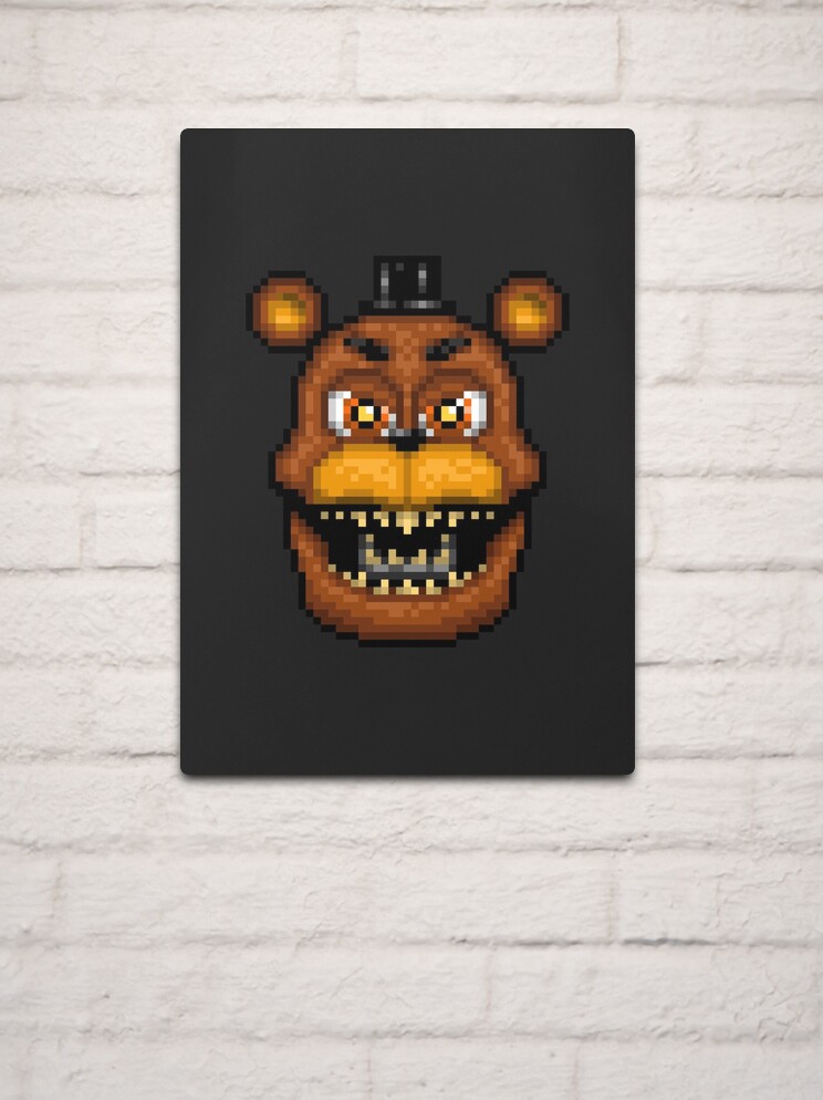 Adventure Nightmare Freddy - FNAF World - Pixel Art Art Board Print for  Sale by GEEKsomniac