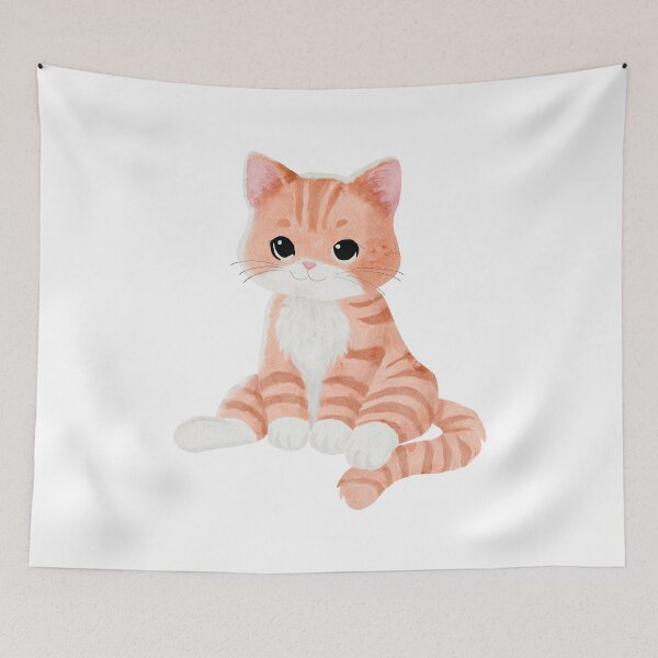 Item preview, Striped kitten - AA0069A designed and sold by LionsHut.