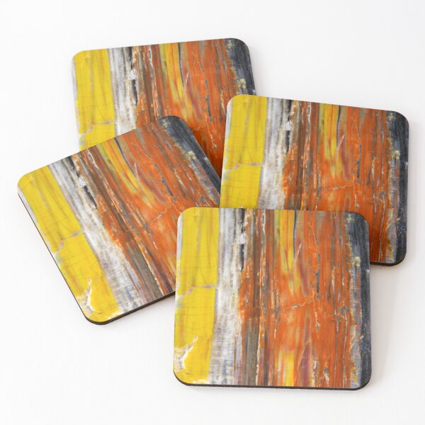 Item preview, Detail of petrified colorful wood designed and sold by urzga.