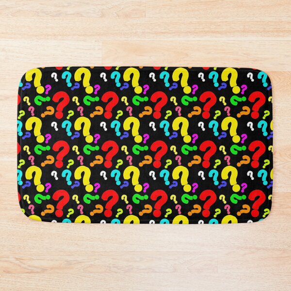 Item preview, Colorful Question Mark Pattern Design designed and sold by PatternTitan.