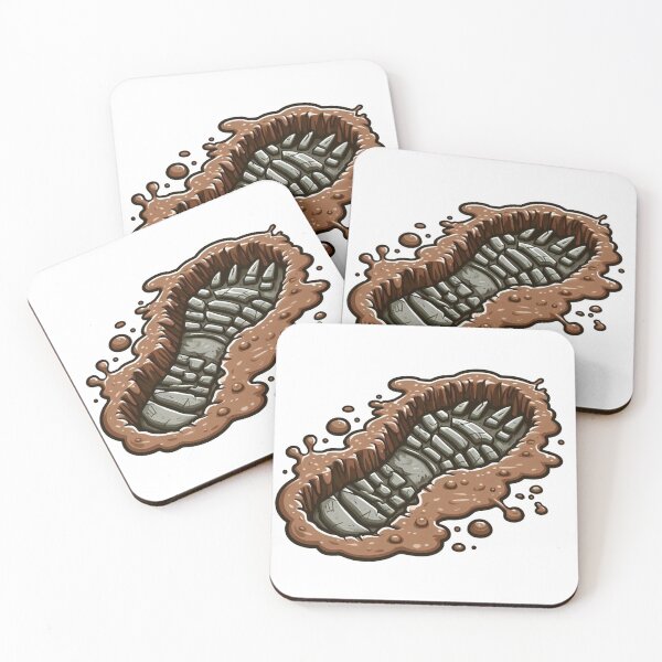 Item preview, Trapper's Muddy Footprint designed and sold by Canaba.
