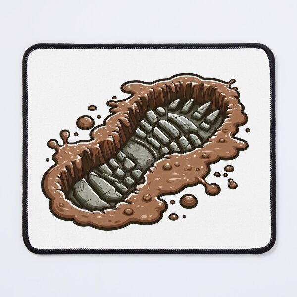 Item preview, Trapper's Muddy Footprint designed and sold by Canaba.