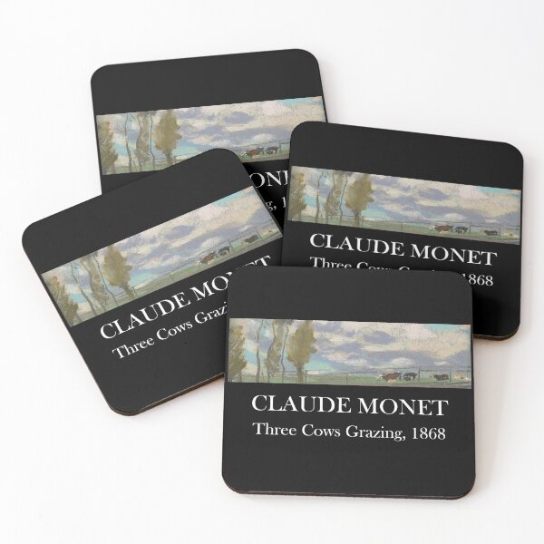 Item preview, Claude Monet - Three Cows Grazing designed and sold by Damagaro.