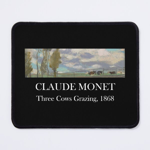 Item preview, Claude Monet - Three Cows Grazing designed and sold by Damagaro.