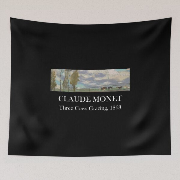Item preview, Claude Monet - Three Cows Grazing designed and sold by Damagaro.