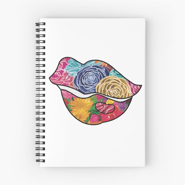 Item preview, Blooming Kiss Floral Lips of Beauty designed and sold by chuckletuckle.