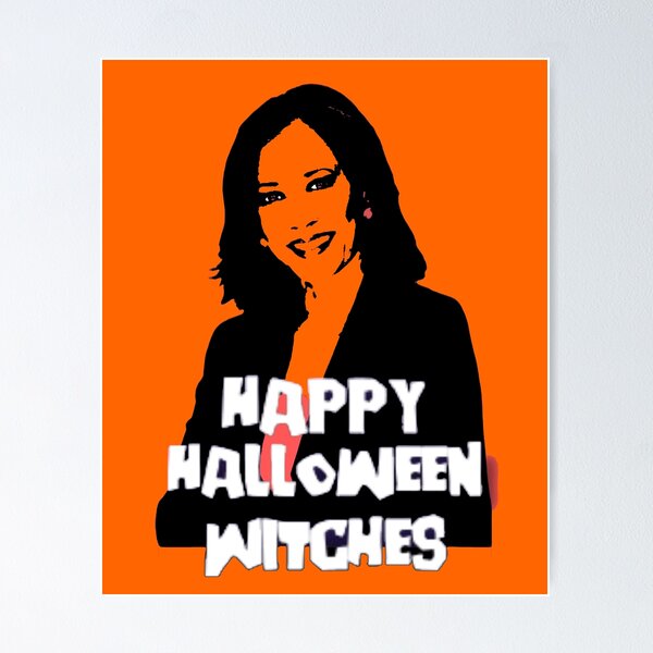 Item preview, Kamala Harris Halloween Witches  designed and sold by Flirt-Teez.