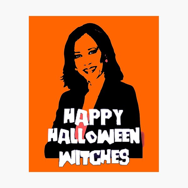 Item preview, Kamala Harris Halloween Witches  designed and sold by Flirt-Teez.