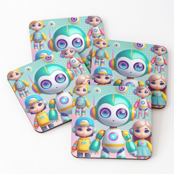 Item preview, Futuristic Dolls for Little Explorers designed and sold by Trac-Fusion.