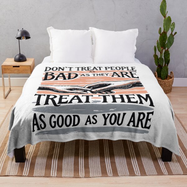 Item preview, Inspirational Treat People Quote Hands Artwork Motivational Design designed and sold by janastefa.