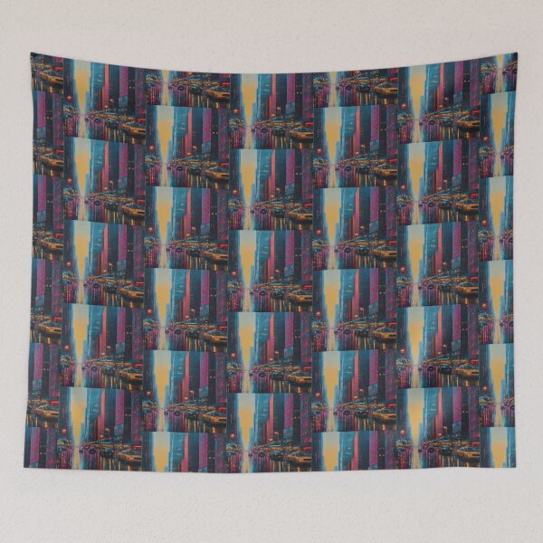 Item preview, Nostalgic Neon Night designed and sold by BestArtByArvind.