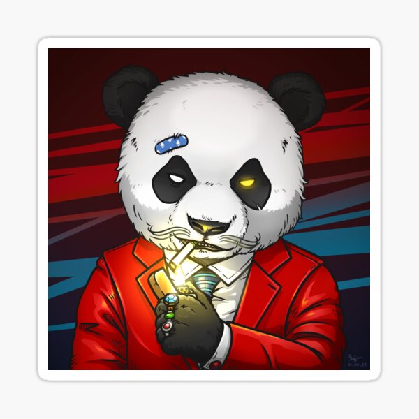 Item preview, Panda Mafia Red Suit designed and sold by dekart.