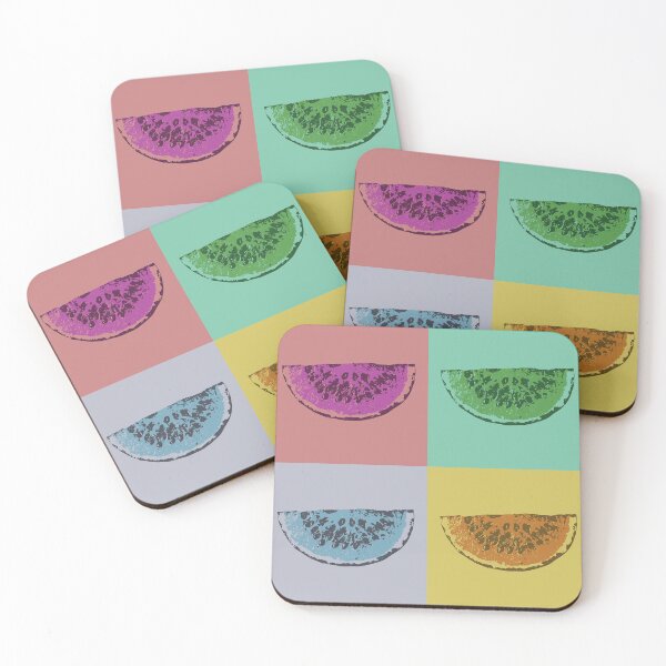 Artikelvorschau, Pop Art Retro Wassermelone Zweite Variante entworfen und verkauft von margolicious design.