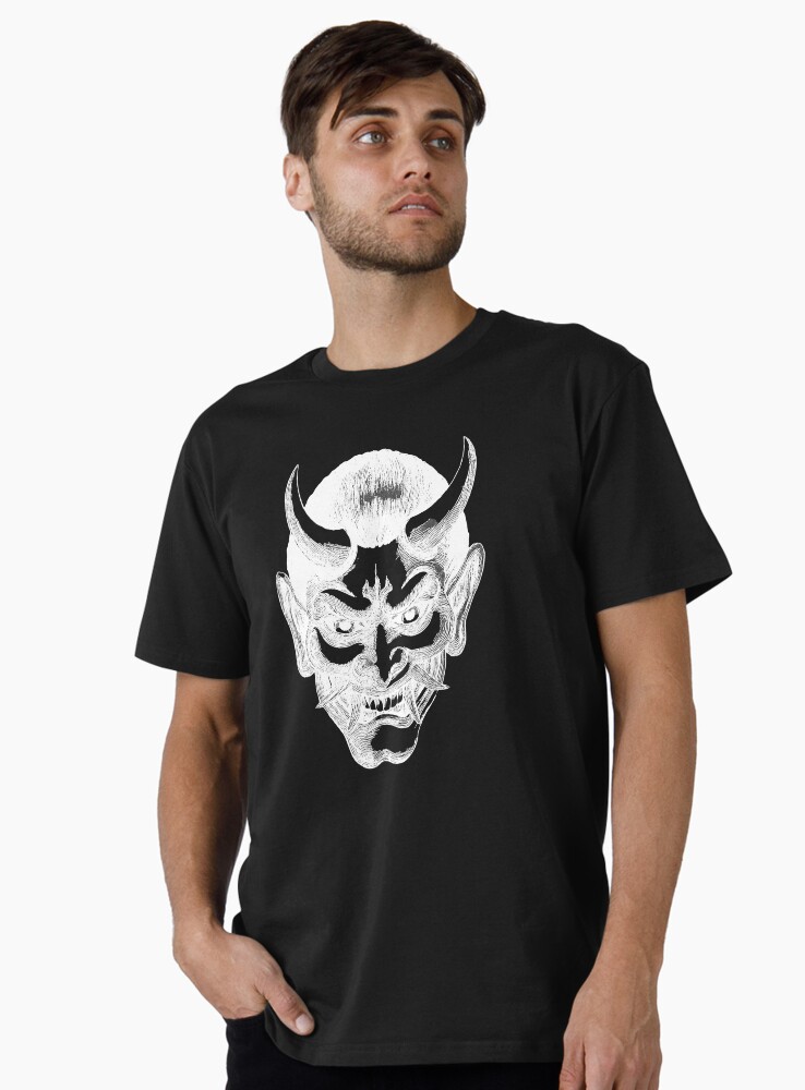 Thumbnail 1 of 4, Premium T-Shirt, ONI Face designed and sold by TrueNovaDesigns.