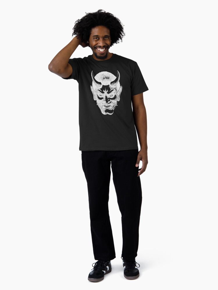 Thumbnail 3 of 4, Premium T-Shirt, ONI Face designed and sold by TrueNovaDesigns.