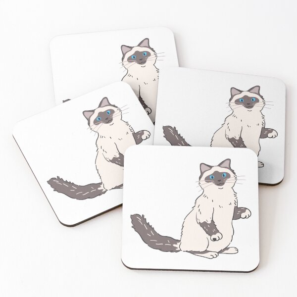 Item preview, Birman cute hand drawn  designed and sold by CapriCreatives.