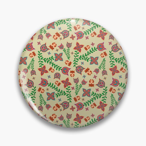 Item preview, Yellow Fox Halloween Floral designed and sold by Niibidoon.