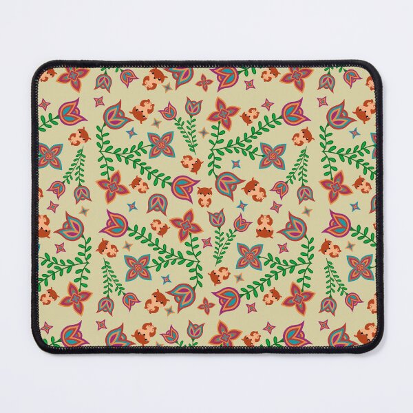Item preview, Yellow Fox Halloween Floral designed and sold by Niibidoon.