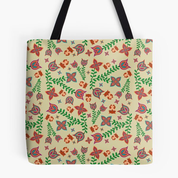 Item preview, Yellow Fox Halloween Floral designed and sold by Niibidoon.