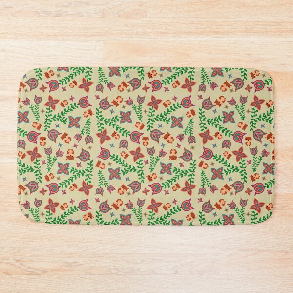 Item preview, Yellow Fox Halloween Floral designed and sold by Niibidoon.