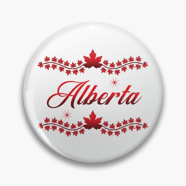 Item preview, Alberta Canada by Tjays a Big Bold and Red Design on a Cool designed and sold by TJays.