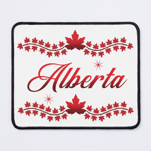 Item preview, Alberta Canada by Tjays a Big Bold and Red Design on a Cool designed and sold by TJays.