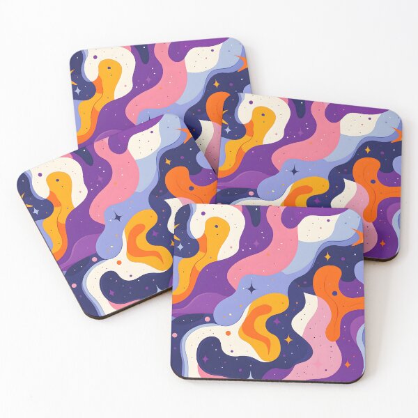 Item preview, Retro 70's Psychedelic Vibes | Groovy Vintage-Inspired Print designed and sold by ArtfullyJua.
