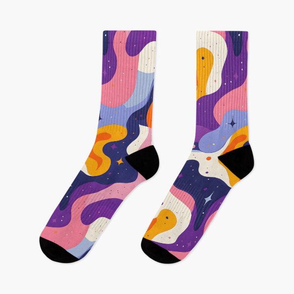 Item preview, Retro 70's Psychedelic Vibes | Groovy Vintage-Inspired Print designed and sold by ArtfullyJua.