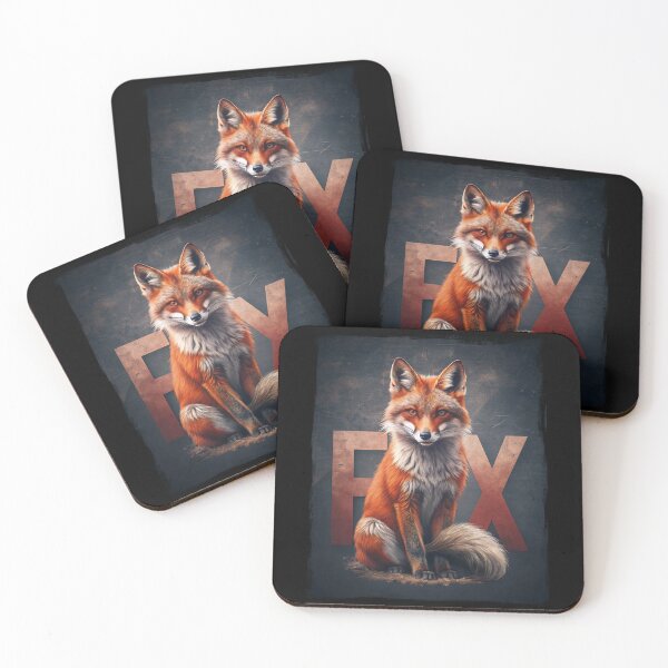 Item preview, Sitting Fox classic Design designed and sold by Ian Matthews.