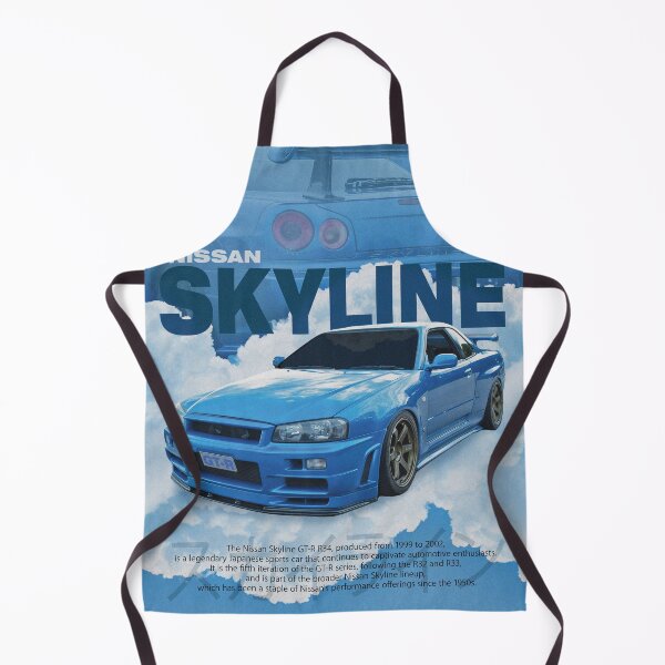 Item preview, Vintage Skyline GTR R34 Sky Blue designed and sold by Dkvil.