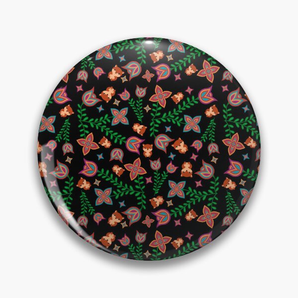 Item preview, Fox Floral designed and sold by Niibidoon.