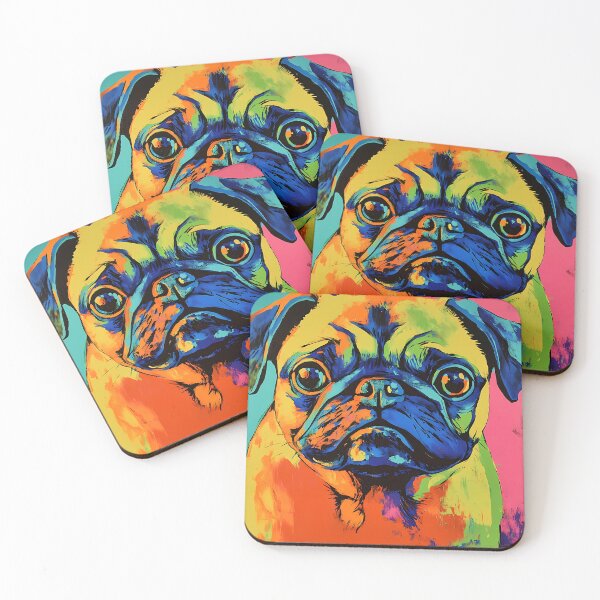 Item preview, Pug III  -  Pop Art designed and sold by AutoPopStudio.