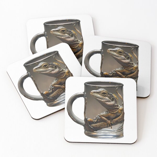 Item preview, Lizard Art Coffee Mug designed and sold by Lumora.Studio.