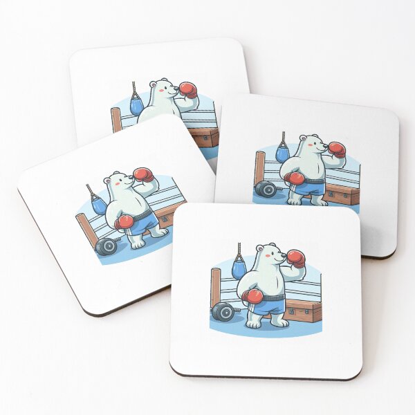Item preview, strong polar bear boxer designed and sold by boomfire153.