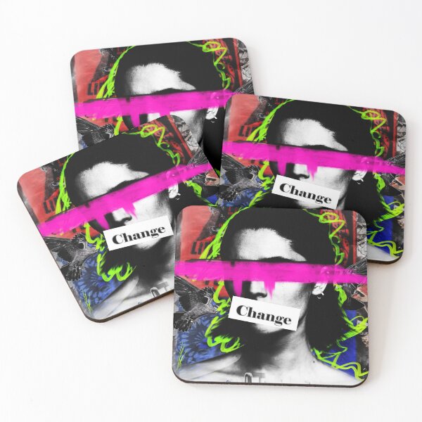 Item preview, Bold Urban mixed media art with woman  designed and sold by R0X Designs .