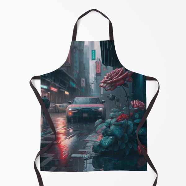 Item preview, Roses Blooming In a Cyberpunk designed and sold by products4urduke.