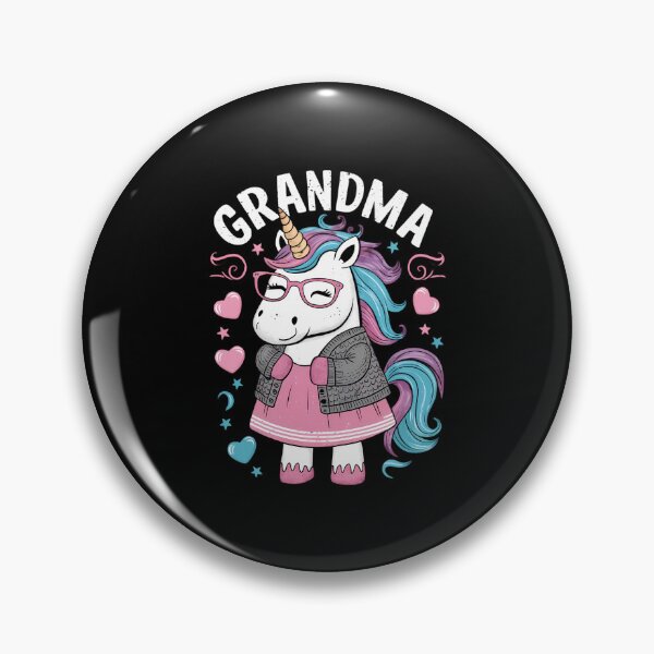 Item preview, A cool unicorn grandma designed and sold by Haji  Kamora.