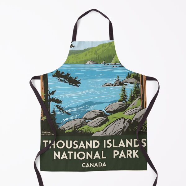 Item preview, Thousand Islands National Park Canada Vintage Travel Tourism  designed and sold by TravelersGems.