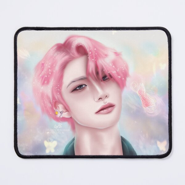 Item preview, Pink Hair Park Seonghwa designed and sold by norandraws.