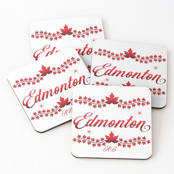 Item preview, Edmonton Alberta Canada in a Big Bold and Red Design by Tjays on a Cool designed and sold by TJays.