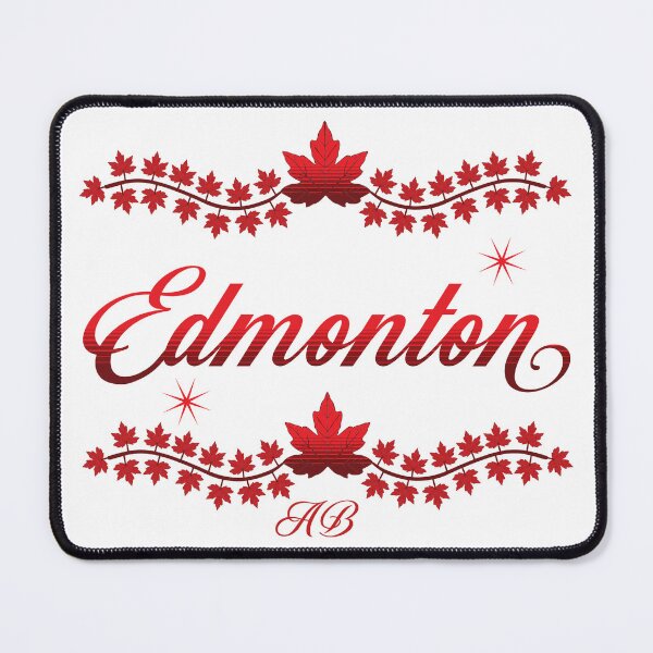 Item preview, Edmonton Alberta Canada in a Big Bold and Red Design by Tjays on a Cool designed and sold by TJays.