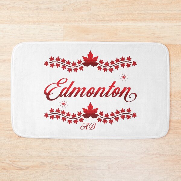 Item preview, Edmonton Alberta Canada in a Big Bold and Red Design by Tjays on a Cool designed and sold by TJays.