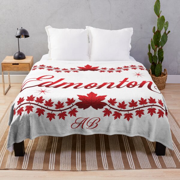 Item preview, Edmonton Alberta Canada in a Big Bold and Red Design by Tjays on a Cool designed and sold by TJays.