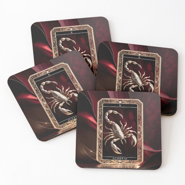 Item preview, Scorpio Zodiac Artwork - Elegant Metallic Scorpio Design by LaLi Designs designed and sold by LaLi-Designs.