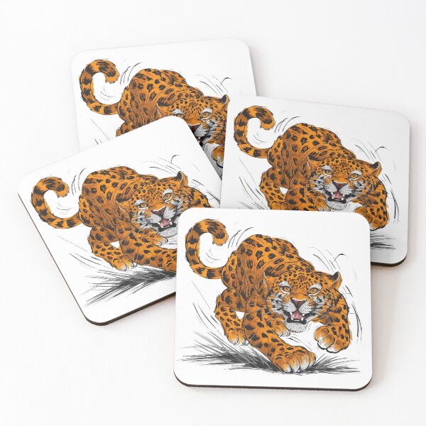 Item preview, Traditional Leopard Big Wild African Cat designed and sold by WildPalette-Art.