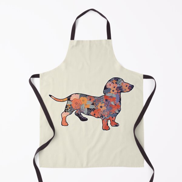 Item preview, Floral Dachshund Dog designed and sold by franktact.